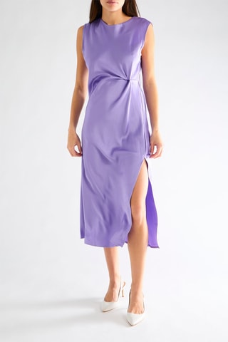 Robe midi - Violet