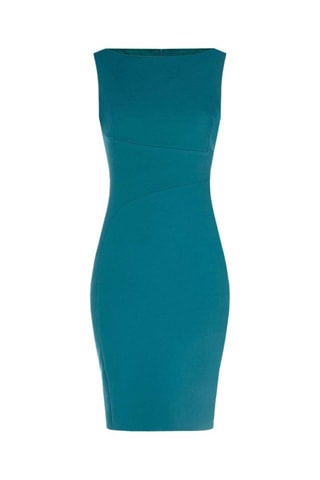 Robe fourreau - Vert