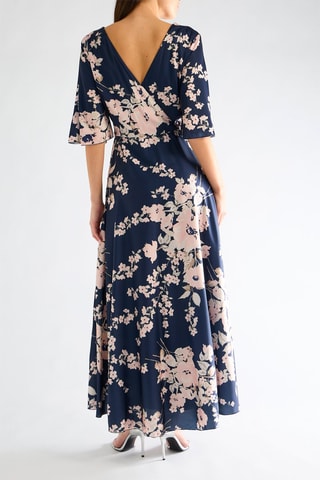 Robe longue - Bleu marine