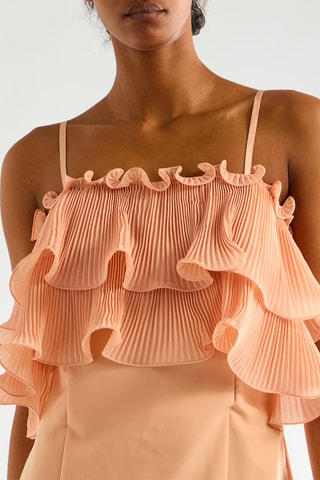Robe droite - Saumon