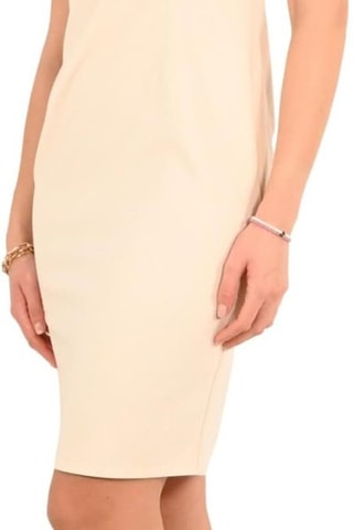 Robe droite - Beige