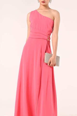 Robe asymétrique - Rose