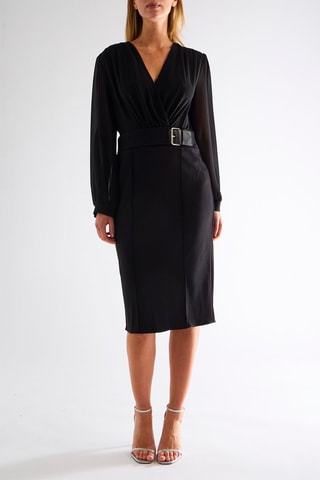 Robe droite - Noir
