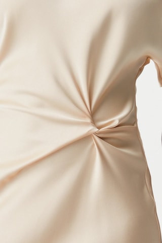 Robe midi - Beige