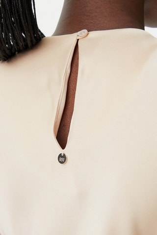 Robe midi - Beige