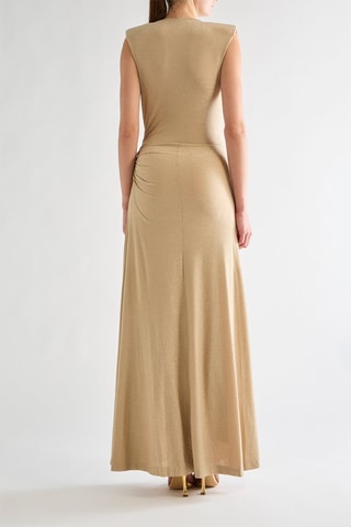 Robe longue - Doré