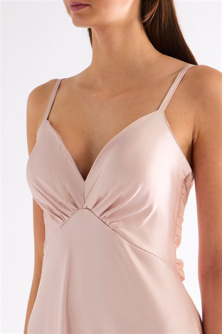 Robe longue - Rose poudré