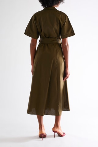 Robe chemise - Kaki