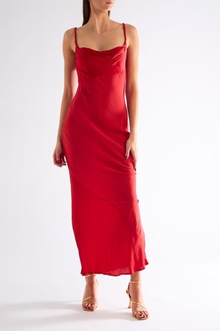 Robe droite - Rouge