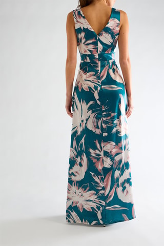 Robe longue - Vert émeraude
