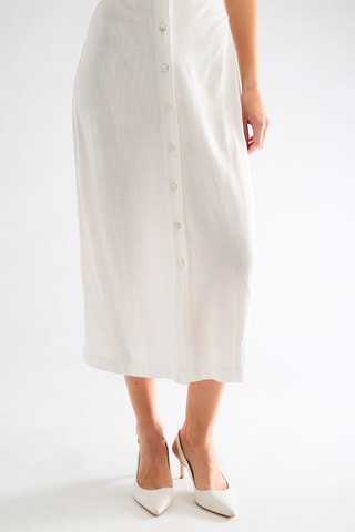 Robe chemise - Blanc