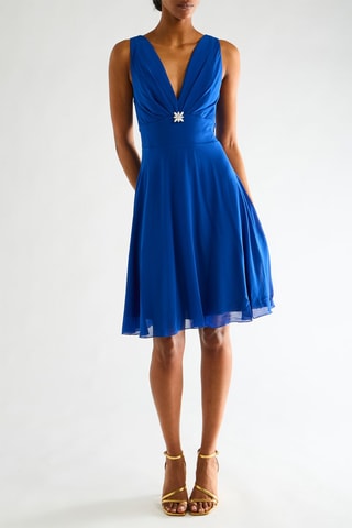 Robe patineuse - Bleu roi