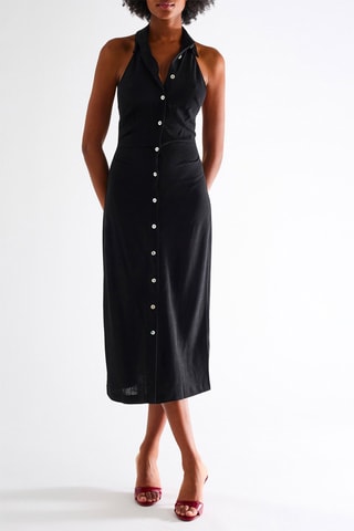 Robe chemise - Noir
