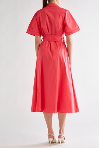 Robe chemise - Rose foncé