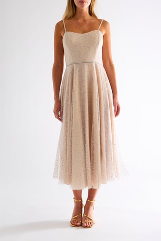 Robe patineuse - Beige