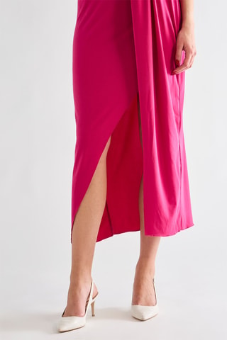 Robe fourreau - Fuchsia