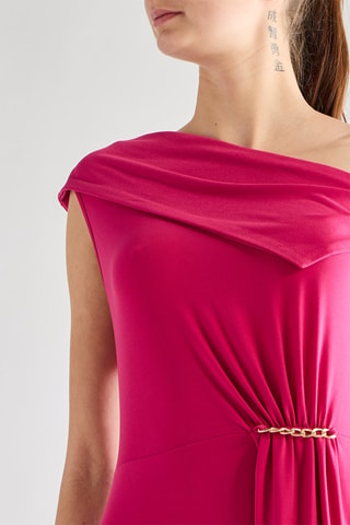 Robe fourreau - Fuchsia