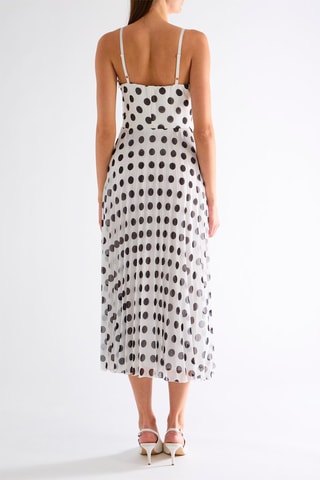 Robe midi - Blanc