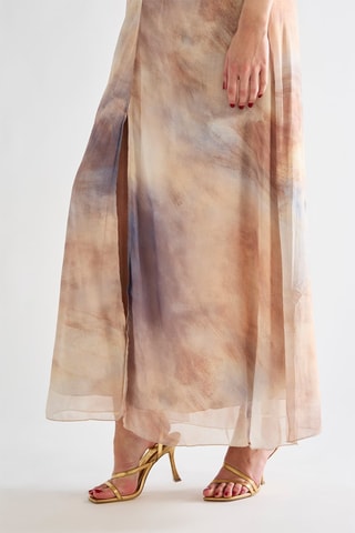 Robe longue - Beige