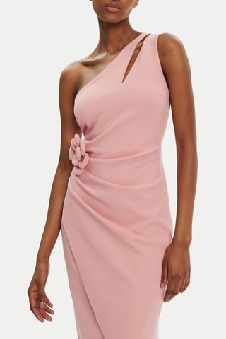 Robe asymétrique - Rose