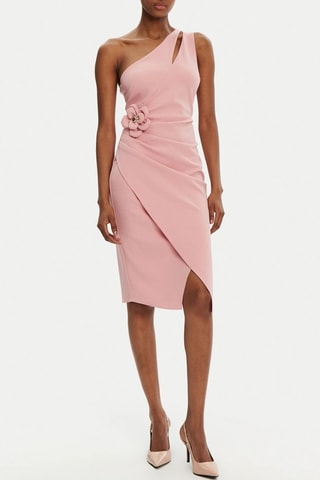 Robe asymétrique - Rose