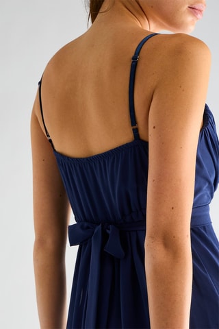 Robe longue - Bleu marine