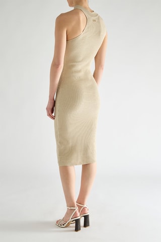 Robe fourreau - Beige