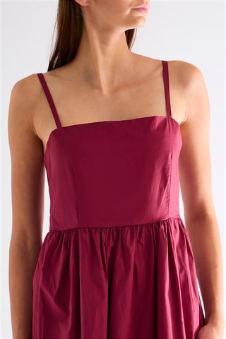 Robe droite - Bordeaux