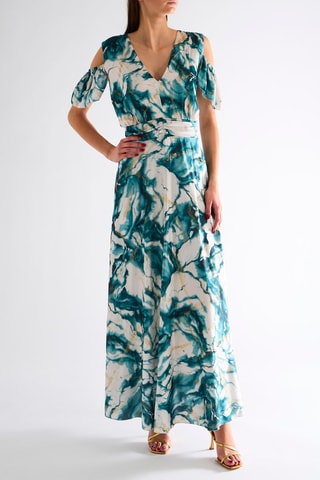 Robe longue - Vert