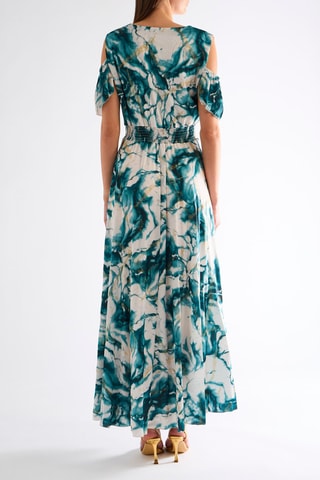 Robe longue - Vert