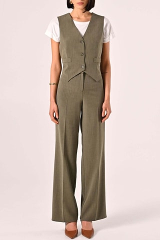 Gilet de costume - Kaki