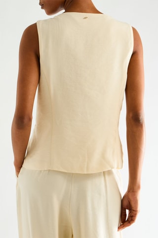 Gilet de costume - Ivoire