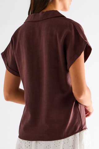 Chemisier - Marron foncé