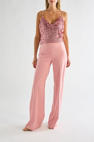 Caraco à sequins - Rose