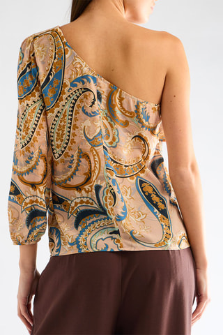 Blouse asymétrique - Multicolore