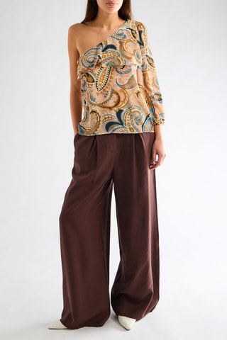 Blouse asymétrique - Multicolore