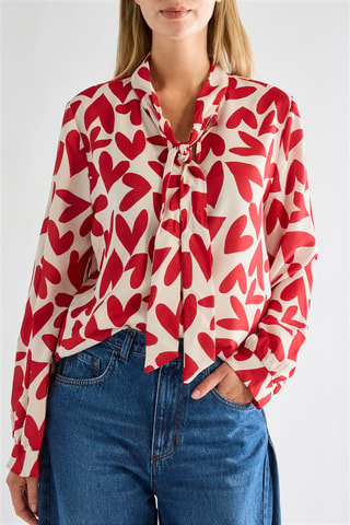Blouse - Rouge