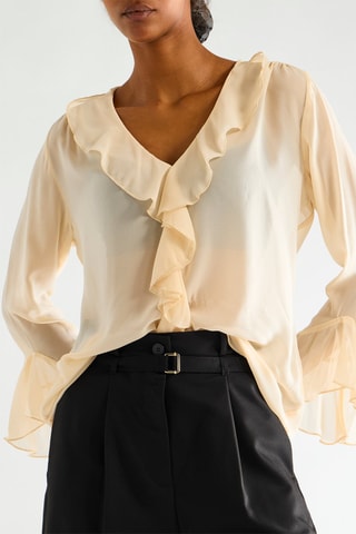 Blouse - Beige