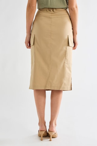 Jupe droite - Beige
