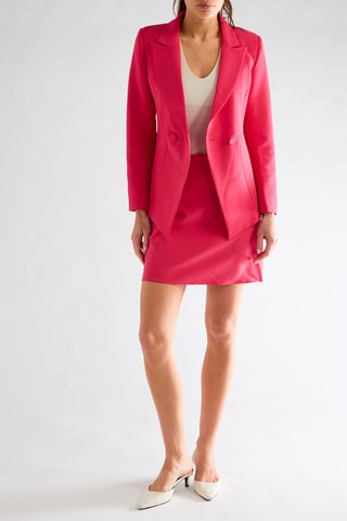 Jupe droite - Fuchsia