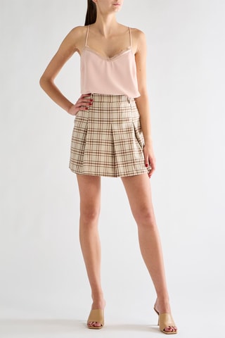 Jupe patineuse - Beige