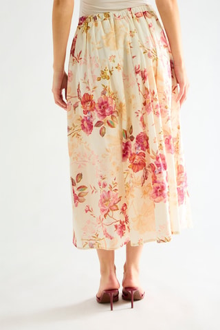 Jupe midi - rose
