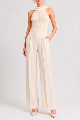 Top sans manches - Beige