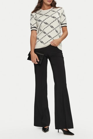 Pantalon flare - Noir
