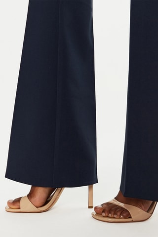 Pantalon flare - Bleu marine