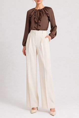 Blouse - Marron