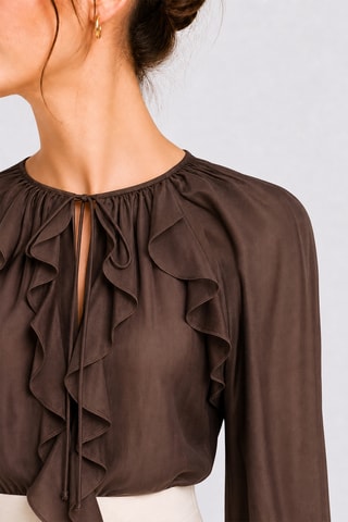 Blouse - Marron