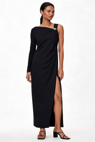 Robe asymétrique - Noir