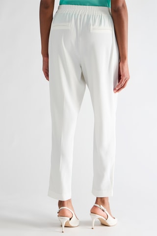 Pantalon carotte - Blanc