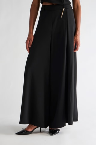 Pantalon palazzo - Noir